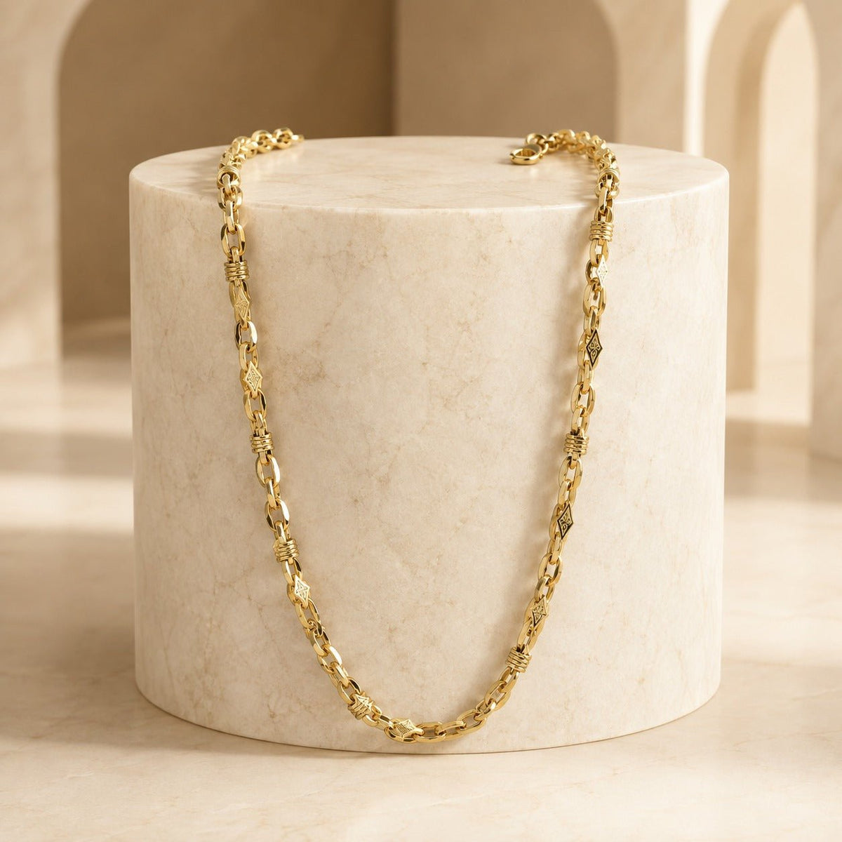 Kaju katli Gold chain - ANS Billion