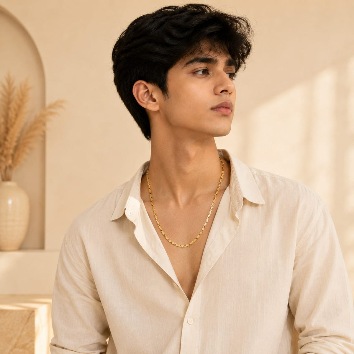 Kaju katli textured chain - ANS Billion