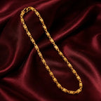 Men's Gold-Plated Lotus Link Chain - ANS Billion