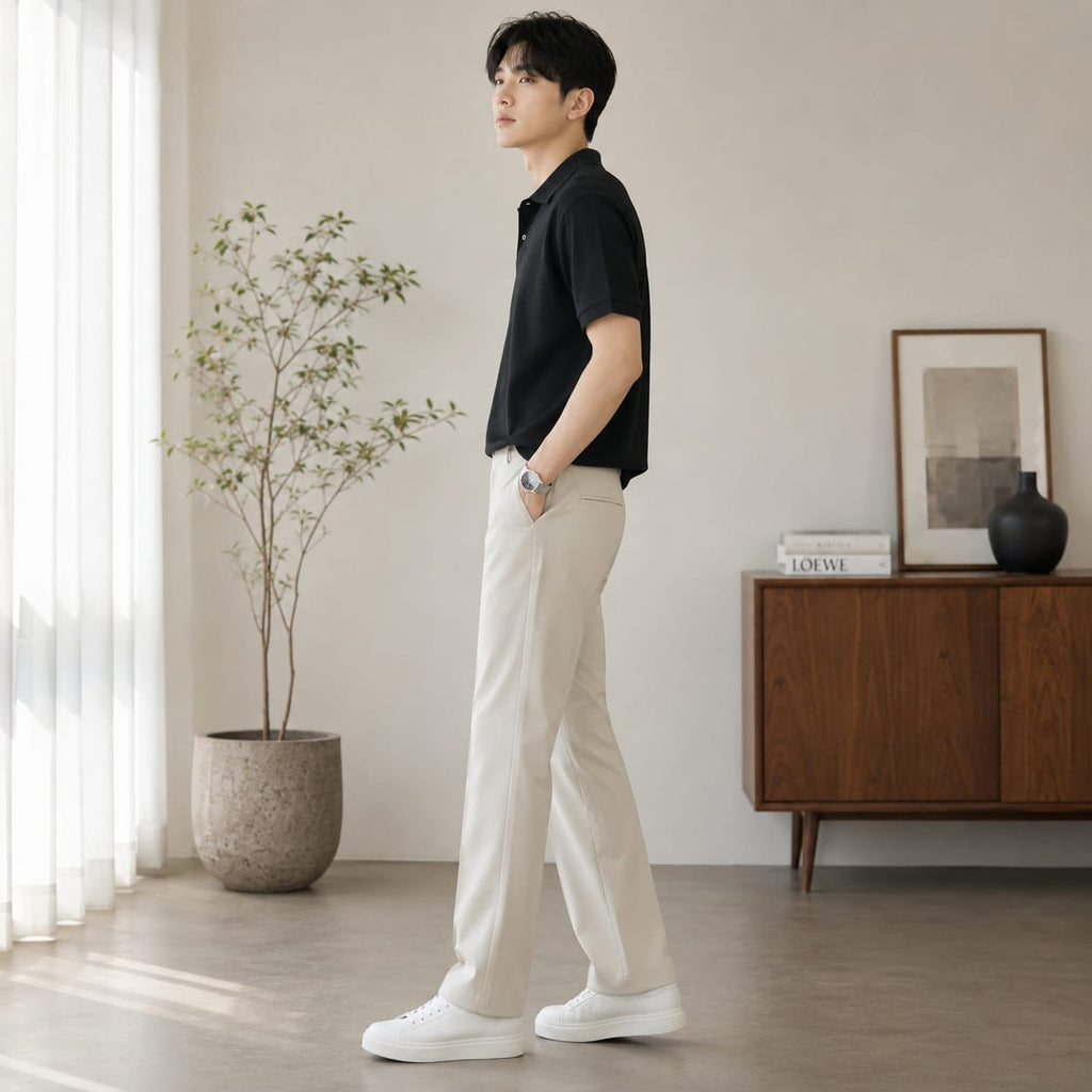 Men's Korean Style Formal Trouser - ANS Billion