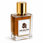 Men’s perfume contrasting fresh citrus, sweet spices, and deep woods. - ANS Billion