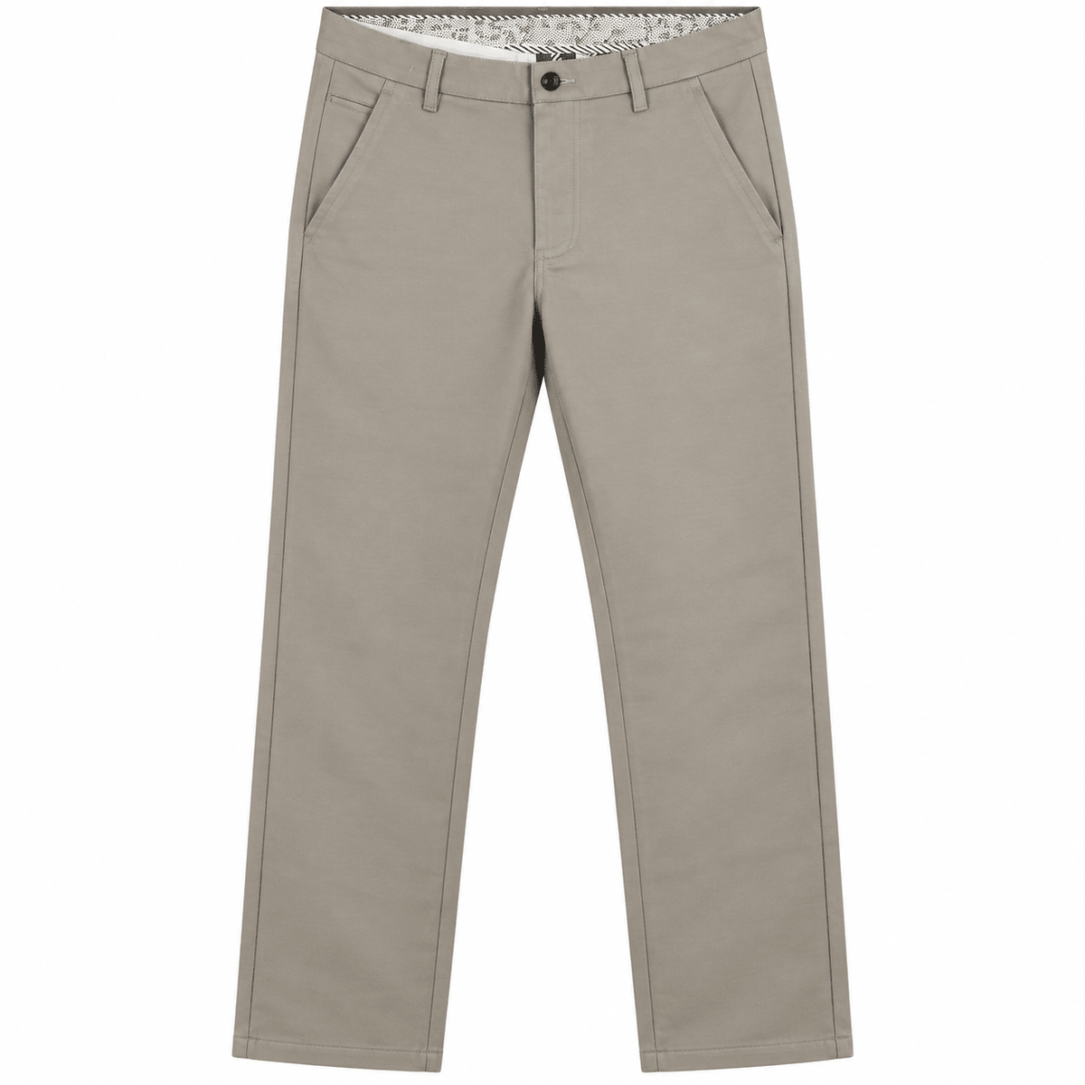 Men’s Slim-Fit Beige Formal Trousers - ANS Billion