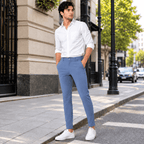 Men's Slim Fit Formal Trousers - ANS Billion