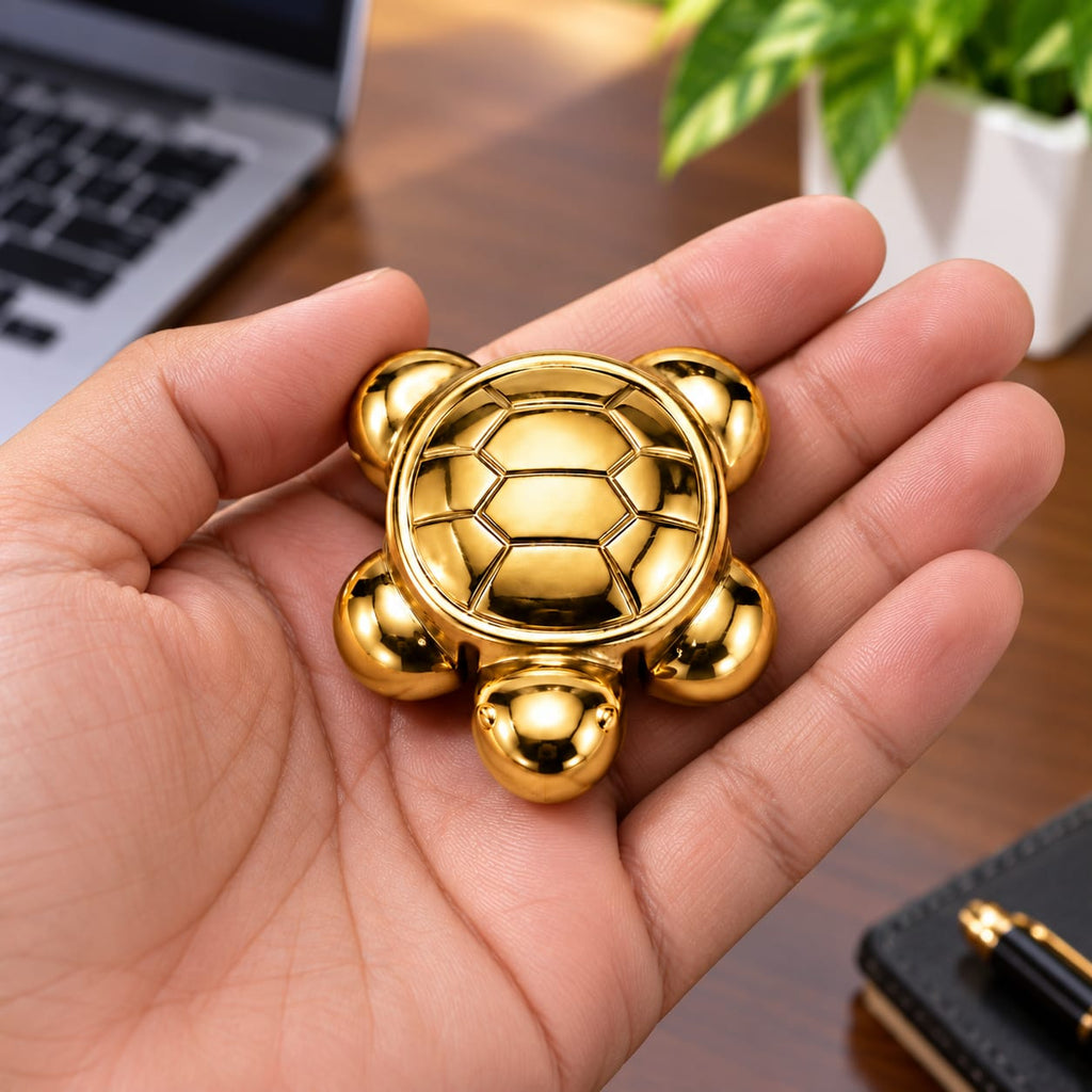 Natural Golden Hematite Tortoise - ANS Billion