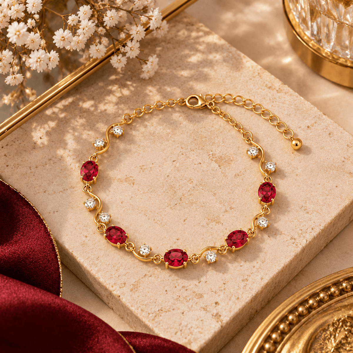 Premium Gemstone Swirl Bracelet - ANS Billion