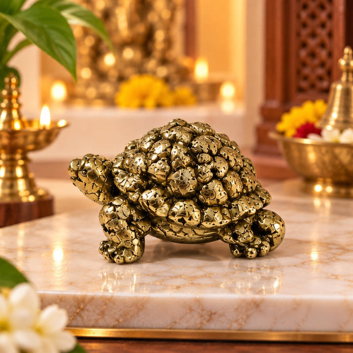 Natural Pyrite Tortoise for Home &amp; Office Decor
