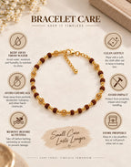Rudra Royale Gold Bracelet For Men - ANS Billion