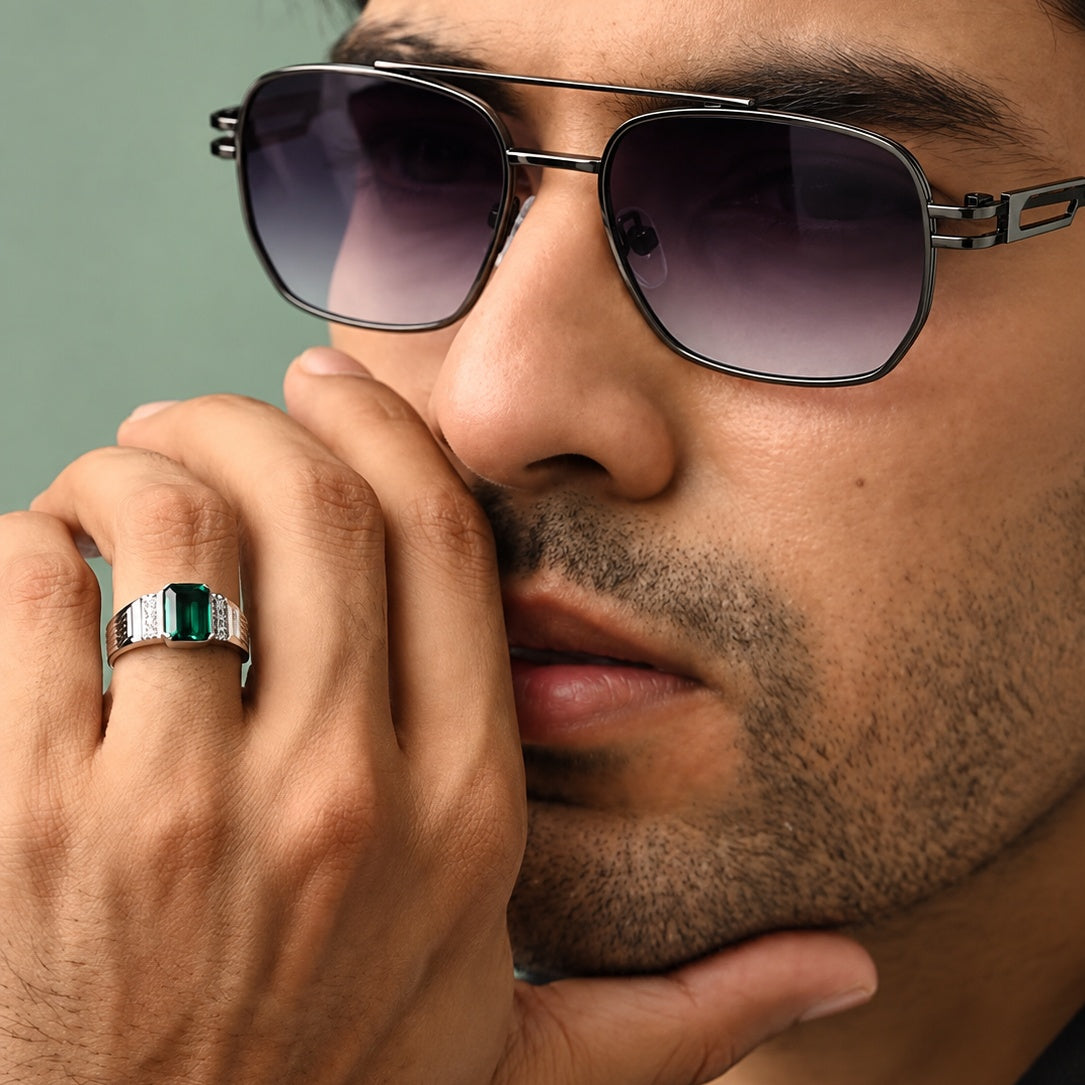 Square Polarized Sunglasses